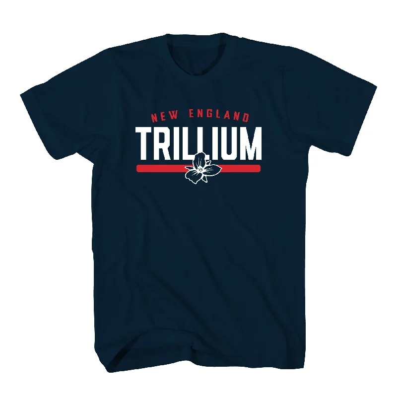 Trillium New England T-Shirt Blue & Red