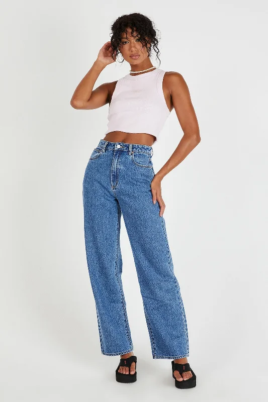 Carrie Vintage Blue Mid Daria Denim Jean