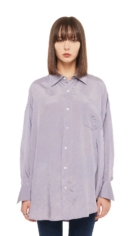 Oversized Acetate Shirt