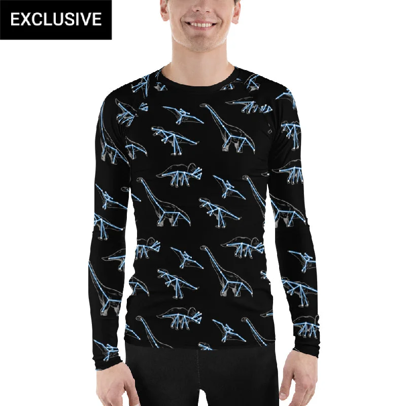 Constellation Dinosaurs Unisex Rash Guard (POD)