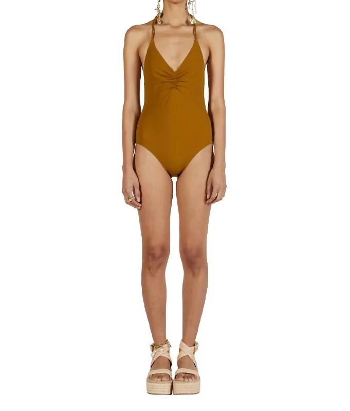 Madeira Maillot One Piece In Olive