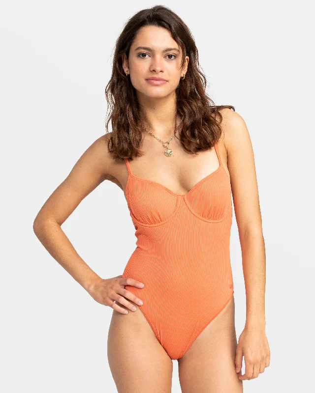 Roxy Love The Muse One-Piece Swimsuit - Apricot Brandy