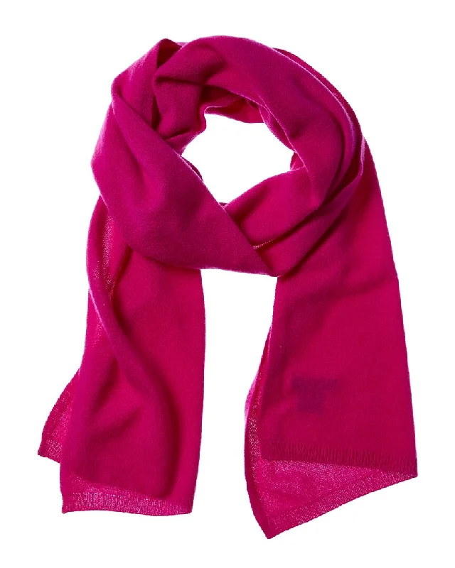 sofiacashmere Knit Jersey Solid Cashmere Scarf