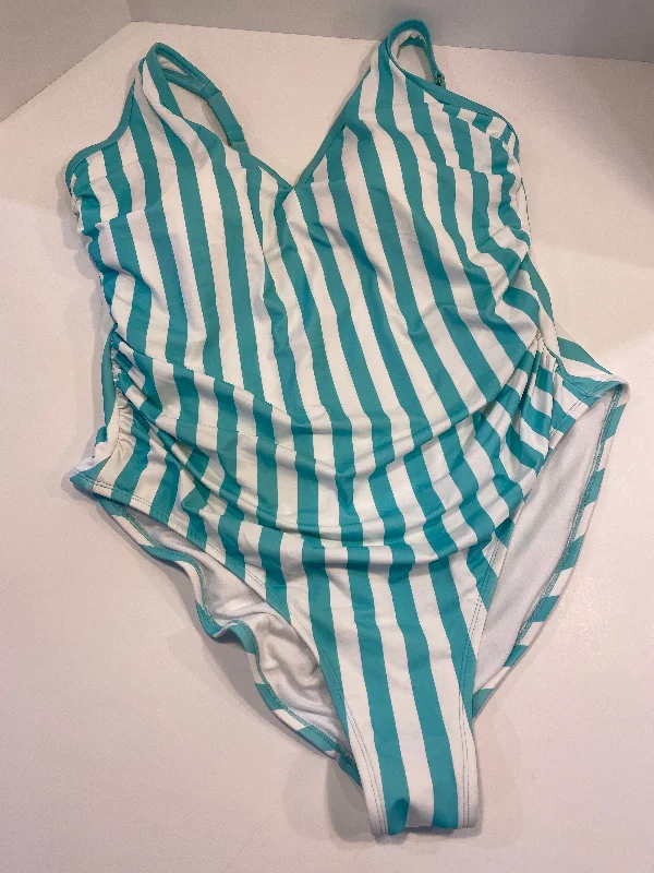 Teal Swimsuit Kona Sol, Size 3x