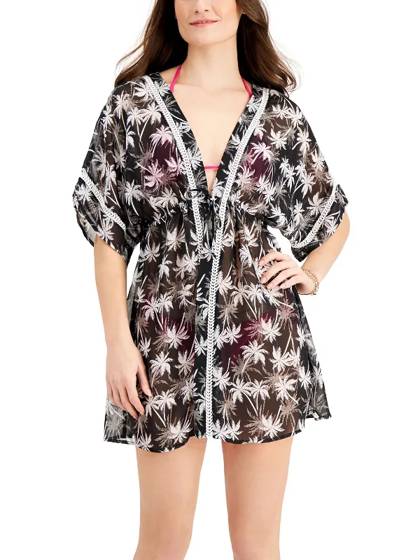 Juniors Womens Summer Kimono Cover-Up